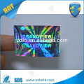 Product Safety Master VOID Pattern Tamper Evident Hologram Sticker pour carte